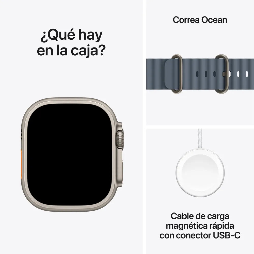 Apple Watch Ultra 3 GPS + Cellular Con Caja De Titanio de 49mm