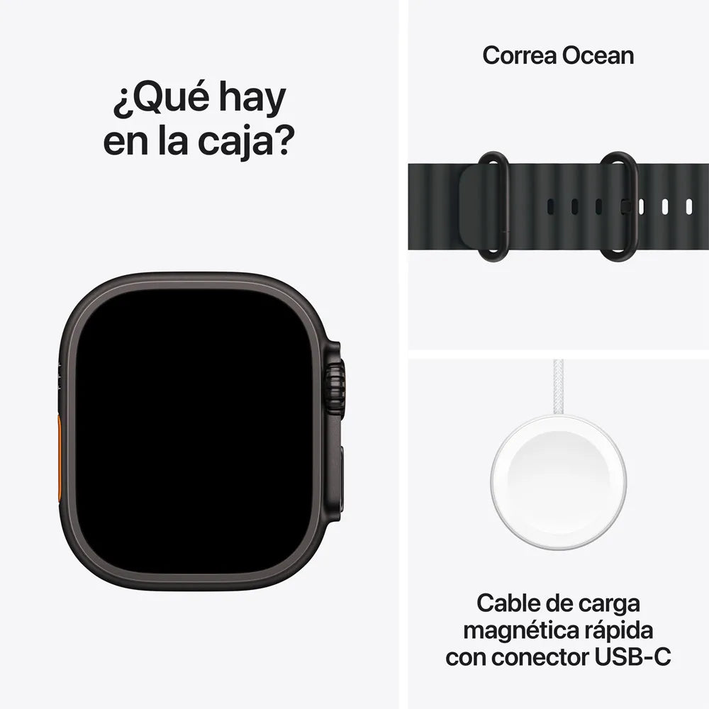 Apple Watch Ultra 3 GPS + Cellular Con Caja De Titanio de 49mm